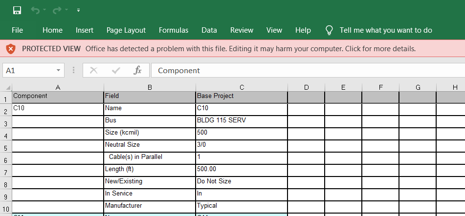 Skm Software Help Desk Excel Protected View Office Has Detecetd A Problem With This File Knowledge Base